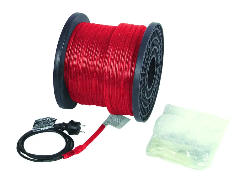 EUROLITE RUBBERLIGHT RL1-230V red 44m 